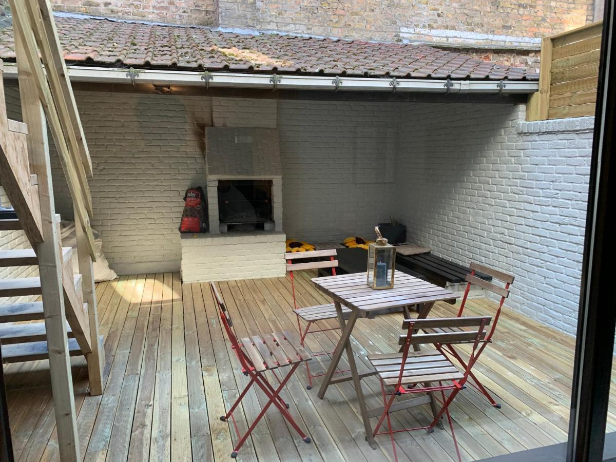 Appartement Met Terras ออสเทนด์ ภายนอก รูปภาพ